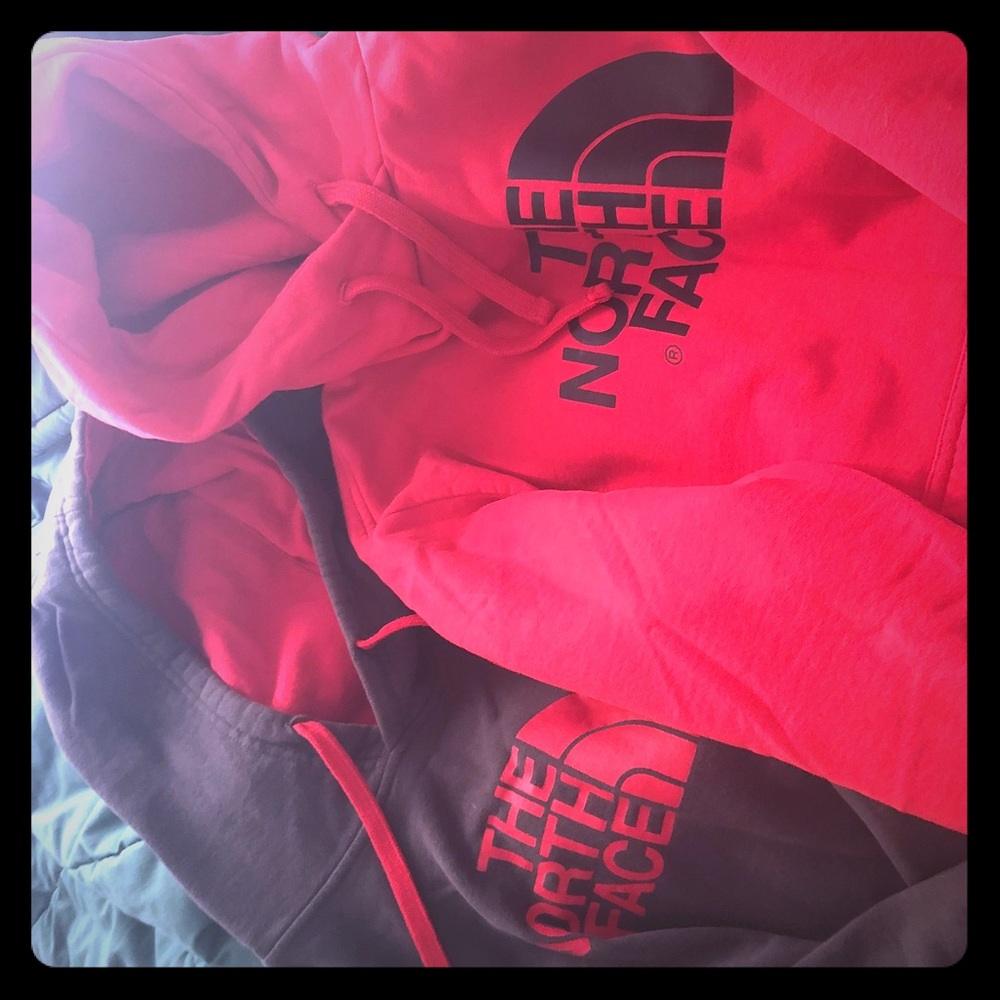 Two North Face hoodies! 😁
